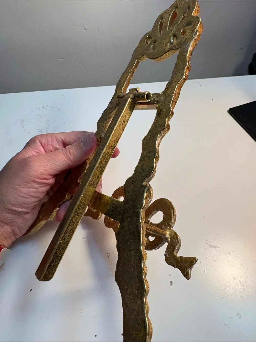 Michaels Gold Decorative Metal Display Easel